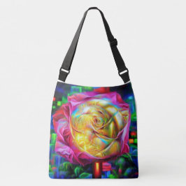 Bolsa Ajustável Rosa do Arco-Íris Psicodélico