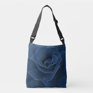 Bolsa Ajustável Rosa do azul de veludo