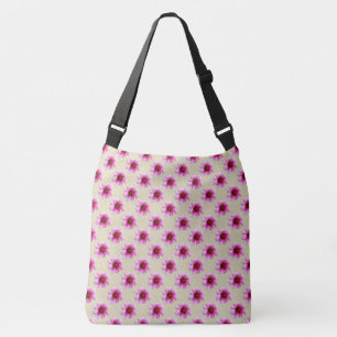 Bolsa Ajustável Rosa floral botânico em alguma cor