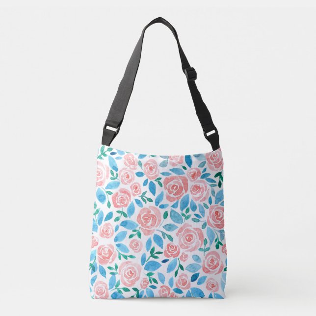 Bolsa Ajustável Rosa jardim 2 (Frente)