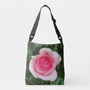 Bolsa Ajustável Rosa Rosa Rosa Rosa Crossbody Bag