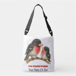Bolsa Ajustável Rosa surpreendente quebrado de Grosbeak