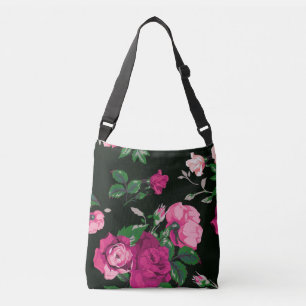 Bolsa Ajustável rosas cor-de-rosa magníficos