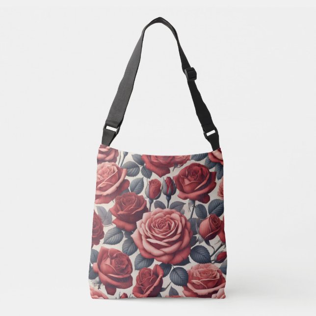 Bolsa Ajustável Rosas são Vermelhas (Frente)