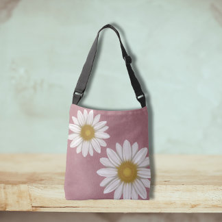 Bolsa Ajustável Rosy Pink Daisy em Springtime