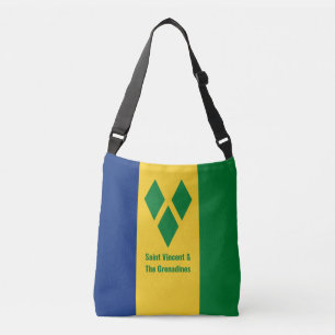 Bolsa Ajustável Rua Vincent e Bandeira de Granadinas Vincy