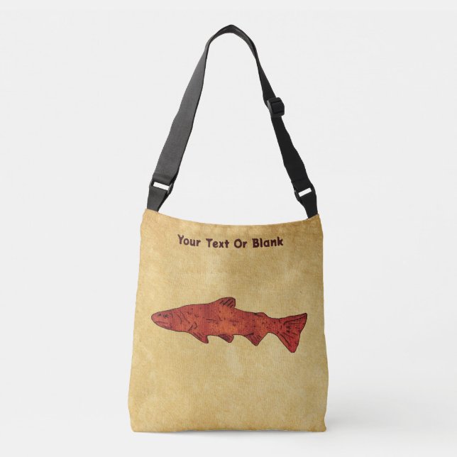 Bolsa Ajustável Rustic Trout (Frente)