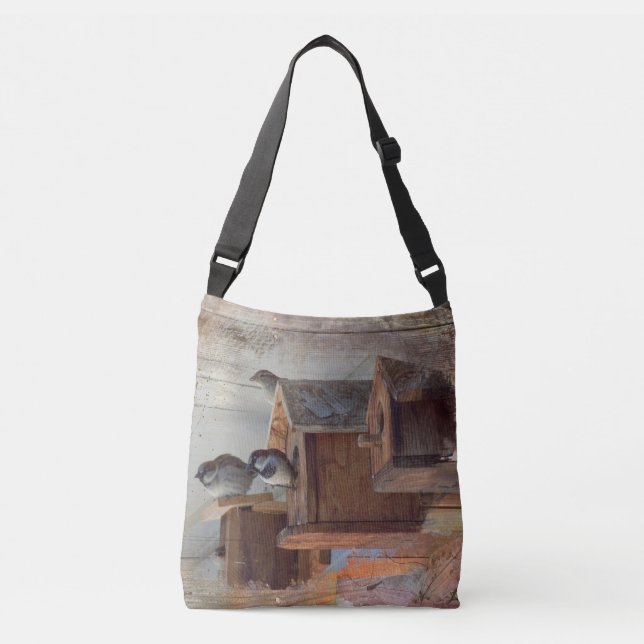 Bolsa Ajustável Saca Birdhouse Row (Frente)