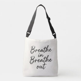 Bolsa Ajustável Saca de compras respire fundo, expire