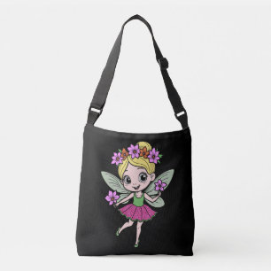 Bolsa Ajustável Saca de mão da Fada da Flor Fofa