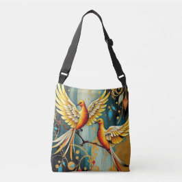 Bolsa Ajustável Saco, Abstrato, Aves