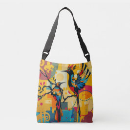 Bolsa Ajustável Saco, Abstrato, Aves