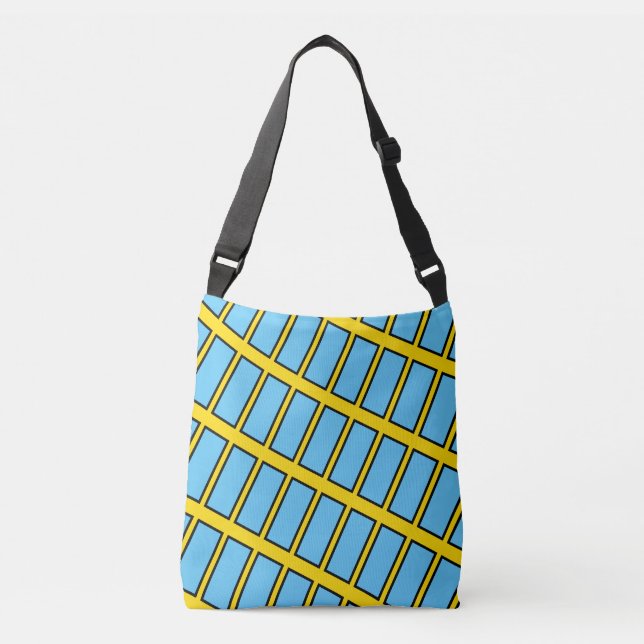 Bolsa Ajustável Saco artística do teste padrão (Frente)