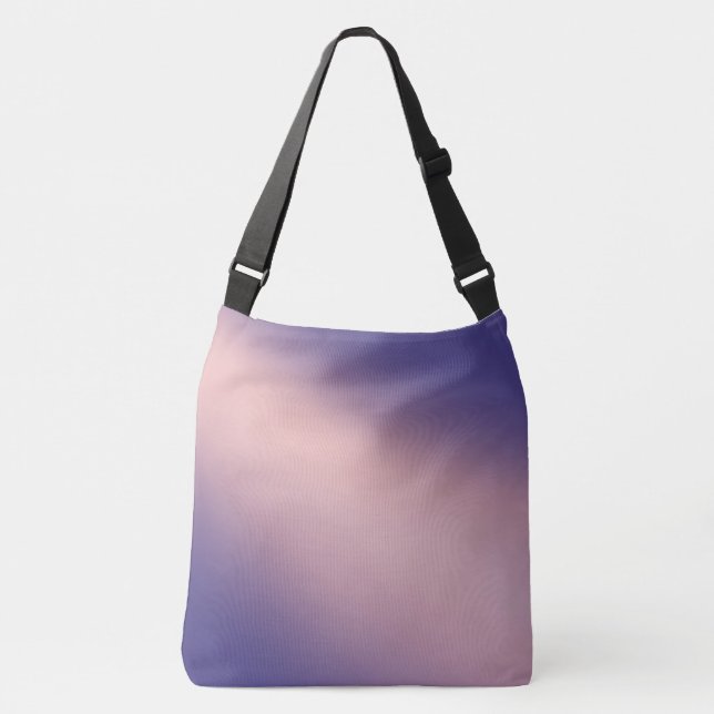 Bolsa Ajustável Saco cor-de-rosa com efeito fotográfico (Frente)