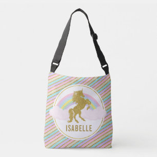 Bolsa Ajustável Saco customizável mágico do unicórnio do arco-