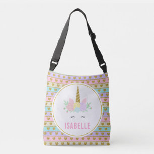 Bolsa Ajustável Saco customizável mágico do unicórnio do arco-