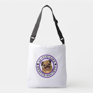 Bolsa Ajustável Saco da carroçaria da cruz da vida do Pug de AZ