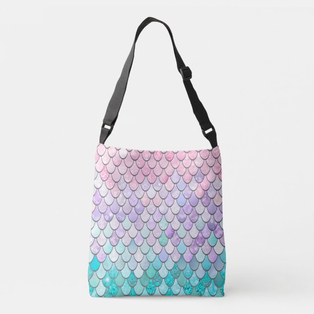 Bolsa Ajustável Saco da sereia, saco de Crossbody (Verso)
