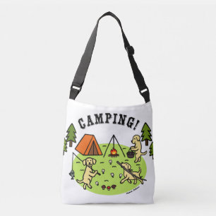 Bolsa Ajustável Saco de Campanha dos Labradores Amarelos