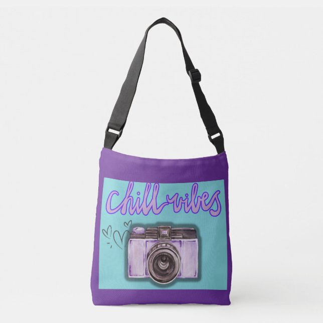 Bolsa Ajustável Saco de corpo cruzado (Frente)