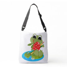 Saco de Corpo Cruzado All-Over-Impressão, Média