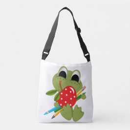 Bolsa Ajustável Saco de Corpo Cruzado All-Over-Impressão, Média