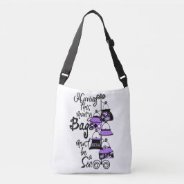 Bolsa Ajustável Saco de Corpo Cruzado All-Over-Impressão, Média