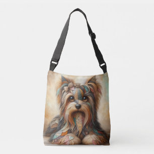 Bolsa Ajustável Saco de corpo cruzado com serrilha - Lover-de-cão