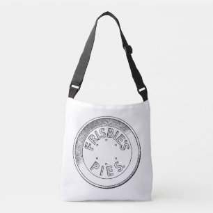 Bolsa Ajustável Saco de corpo cruzado de Frisbie Pie Tin