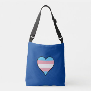 Bolsa Ajustável Saco de corpo cruzado do orgulho transexual