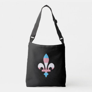 Bolsa Ajustável Saco de corpo cruzado do orgulho transgénero