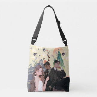 Bolsa Ajustável Saco de Corpo Cruzado do Thread