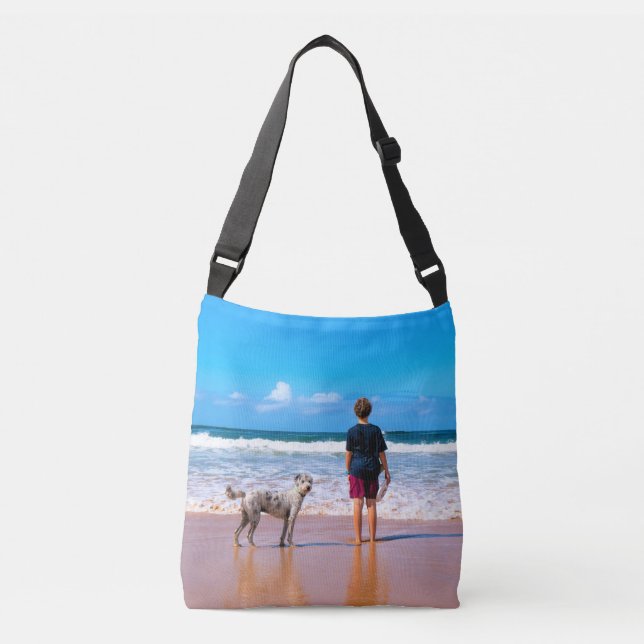 Bolsa Ajustável Saco de Corpo Fotográfico Personalizado com as Fot (Frente)