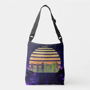 Bolsa Ajustável Saco de Corpo Roxo da Onda Sintética