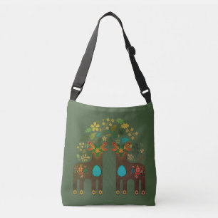 Bolsa Ajustável Saco de Crossbody da coleção do parque dos cervo