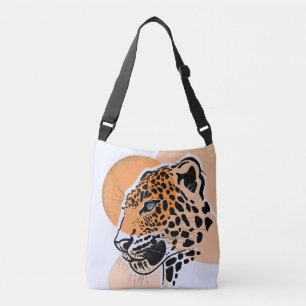 Bolsa Ajustável Saco de ferramentas de impressão leopardo vibrante