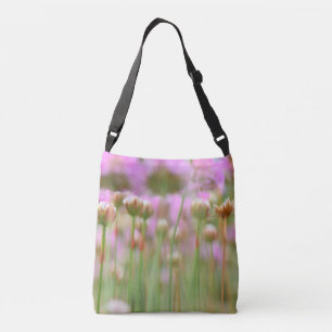 Bolsa Ajustável Saco de mão com fotografia de flores abstratas ale