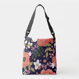 Bolsa Ajustável Saco de toalha de coral de marinho floral desenhad