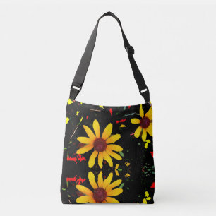Bolsa Ajustável Saco de Toia Amarelo/Confetti Preto