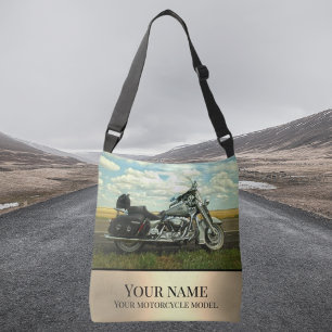 Bolsa Ajustável Saco de toques de motocicleta com fotografia