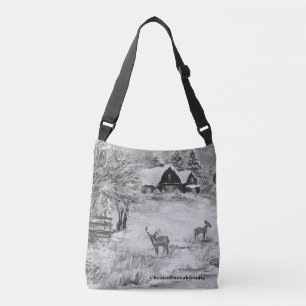 Bolsa Ajustável Saco dos trabalhos de arte do vintage
