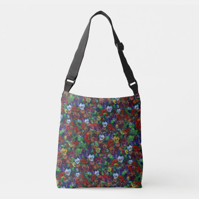 Bolsa Ajustável Saco Pansy Flower (Frente)