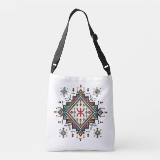 Bolsa Ajustável Saco transversal marroquino berbere | Amazigh Geom