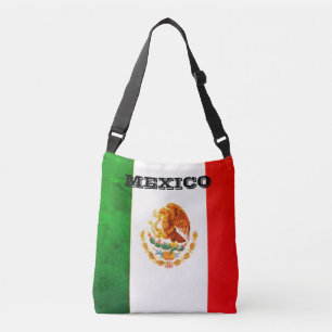 Bolsa Ajustável Sacola da bandeira mexicana
