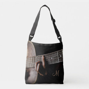 Bolsa Ajustável Sacola da música da guitarra acústica do monogra