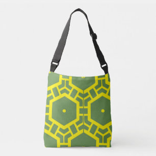 Bolsa Ajustável Sacola VERDE E amarela