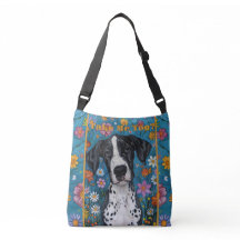 Sad Sad Dog Tot Bag, "Leve-Me Também"