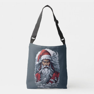 Bolsa Ajustável Samurai Papais noeis Warrior Christmas Art Gift