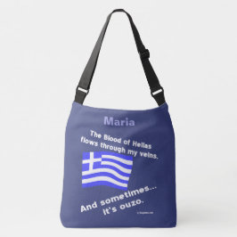 Bolsa Ajustável Sangue da Hélade e Ouzo Personalizado