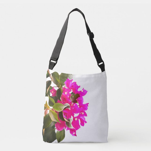 Bolsa Ajustável Sangue Floral Rosa (Frente)